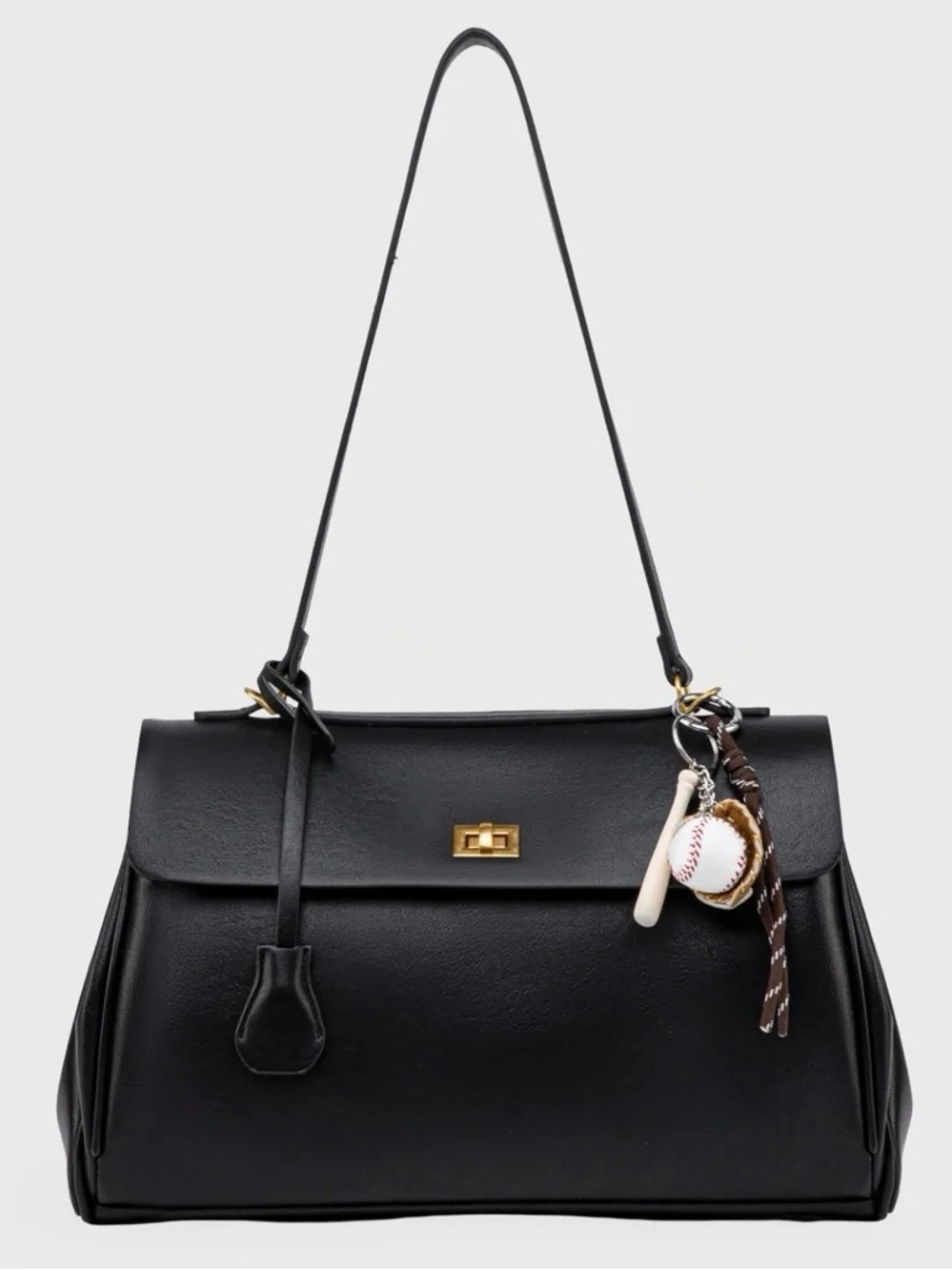 Vovia Bags Black Ciara Vintage Shoulder Bag